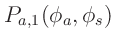 $\displaystyle P_{a,1}(\phi_a, \phi_s)$