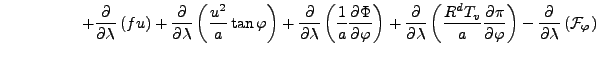 $\displaystyle \hspace{5em} + \DP{}{\lambda} \left( fu \right) + \DP{}{\lambda} ...
...a} \DP{\pi}{\varphi} \right) - \DP{}{\lambda} \left( {\cal F}_{\varphi} \right)$