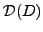 $\displaystyle {\cal D}(D)$